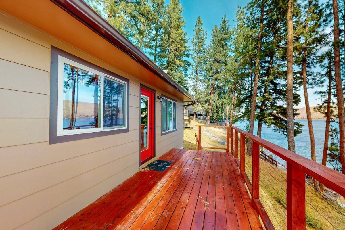lakefront home